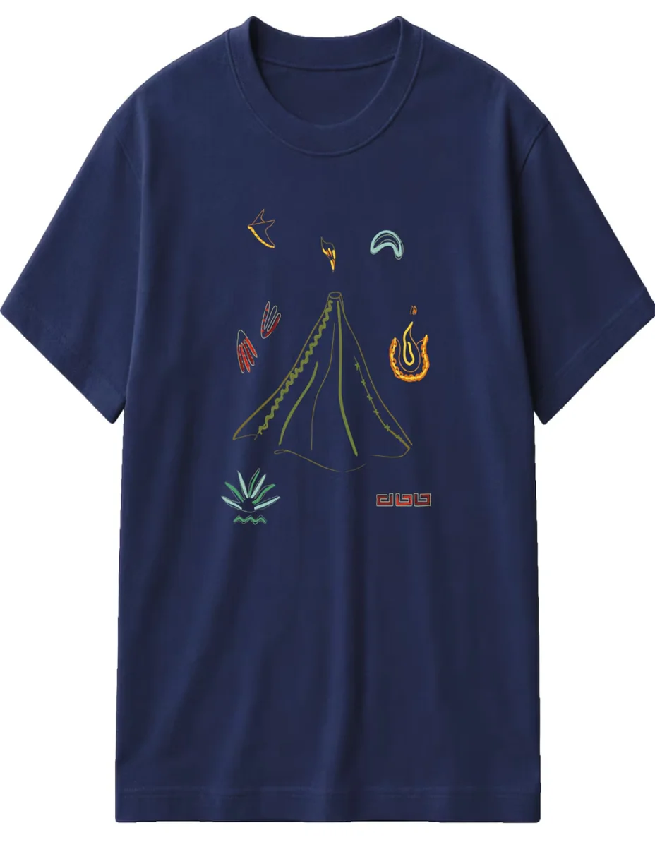 Playera cuello redondo para hombre