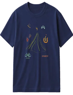 Playera cuello redondo para hombre