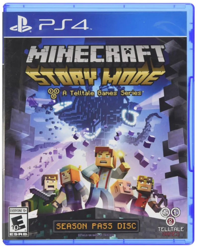 Videojuego Minecraft: Story Mode - Disco de Temporada (PS4)