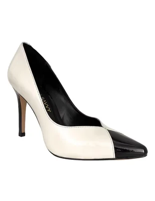 Zapatilla de piel