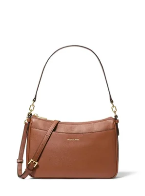 Bolso de mano Michael Kors Jet Set Luggage de cuero pebble