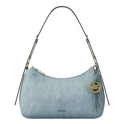 Bolso de mano Michael Kors Nolita mediano de cuero chambray