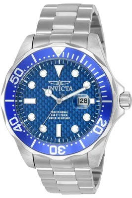 Reloj Invicta Pro Diver 12563 para hombre de acero inoxidable azul