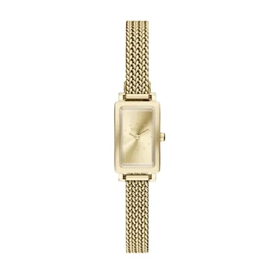 Reloj Skagen Hagen Micro SKW3178 de acero inoxidable dorado
