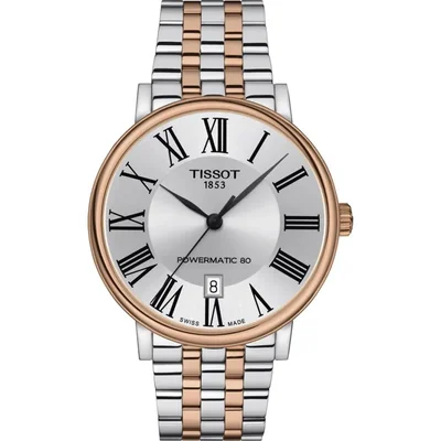 Reloj Tissot Carson Premium 40 mm esfera plateada