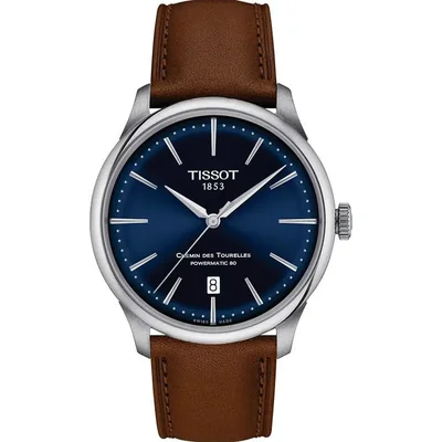 Reloj Tissot Chemin des Tourelles 39 mm Azul