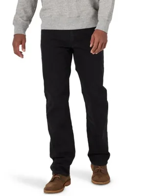 Jeans Wrangler Corte Regular 34W x 91 cm Negro