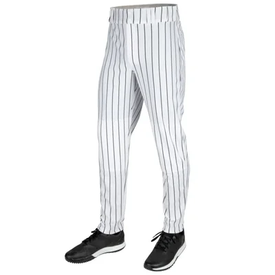 Pantalones de béisbol CHAMPRO Adulto L Blanco/Negro a rayas
