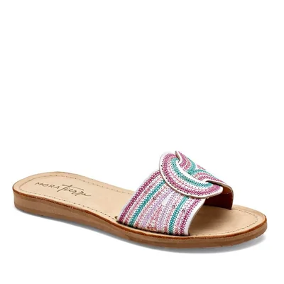 Mora Tierra Sandalia para mujer blanco multicolor Cod.132502