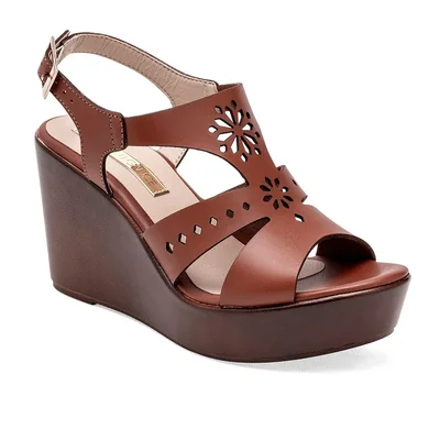Paulie Sandalia para mujer camel, código 125620-E