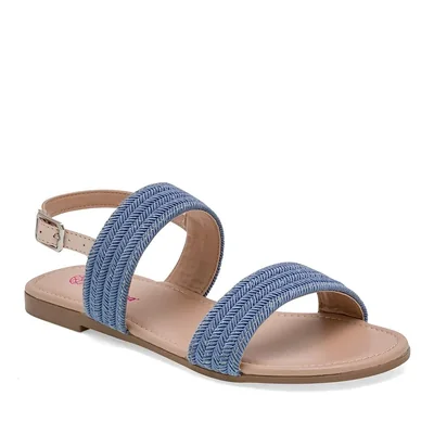 Tropicana Sandalia para mujer azul beige, código 125869-E