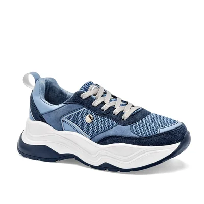Been Class Tenis urbano para mujer azul marino, Cod.129117CE