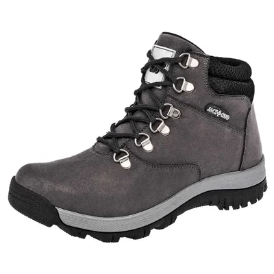 Jack Rud Zapato hiking para joven gris negro, código 117613-1