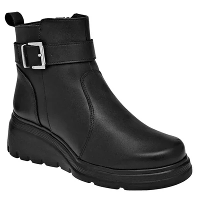 Green Love Botín para mujer negro, código 112266-1