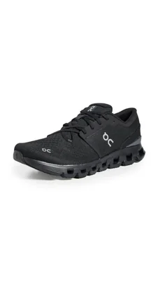 Zapatillas deportivas On Cloud X 4 negras | Eclipse (talla 10 US)