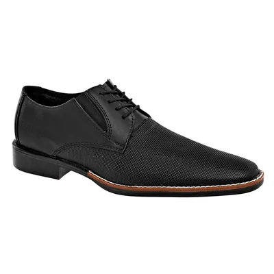 Lugo Conti Zapato de vestir para hombre negro, código 71802-1