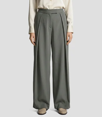Pantalón de Vestir Pinzas Mujer