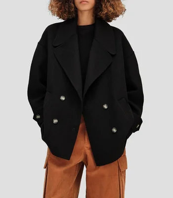 Abrigo Midi con botonadura Mujer