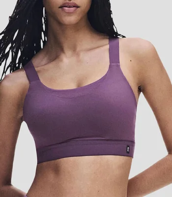 Top para correr Performance liso Mujer