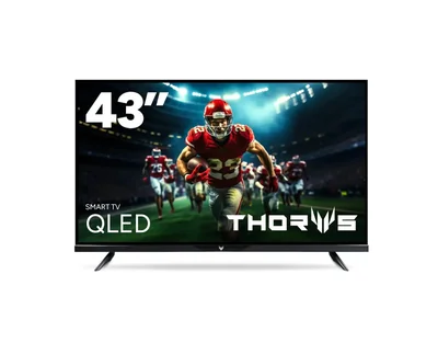 Pantalla Thorus 43CV100HDA 43 pulgadas Imperial Smart TV QLED Android ALBY