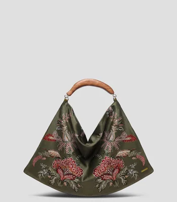 Bolsa hobo grande Scarf Mujer