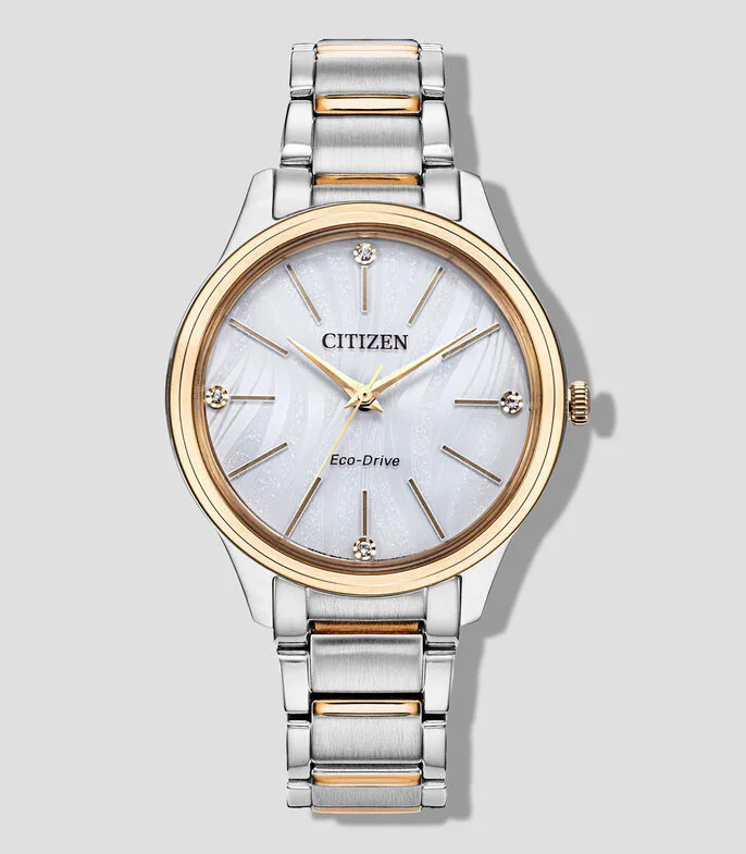 Reloj Citizen Dress Classic Bisel Bitono Citizen Mujer