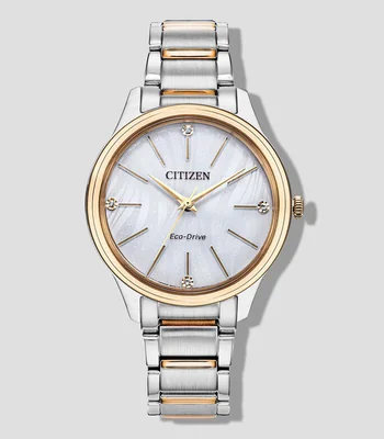 Reloj Citizen Dress Classic Bisel Bitono Citizen Mujer