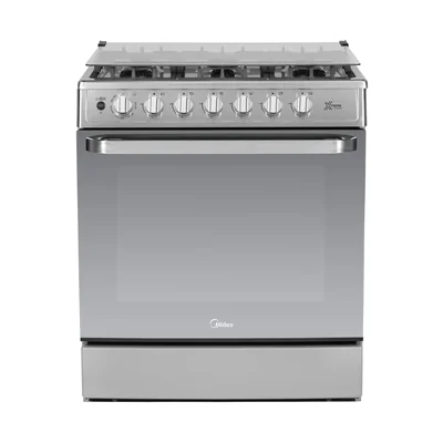 Estufa Midea MGS30FS1LEAMSS 30 pulgadas 6Q con Capelo Acero Inox ALBY ENTREGA SOLO VALIDA EN LA CDMX Y ZONA METROPOLITAN