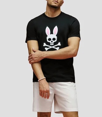 Playera Redondo Manga Larga estampada Hombre