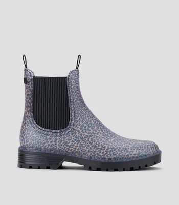 Botas planas estampadas Mujer