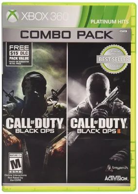 Paquete Combo Activision Call Of Duty Black Ops Para Xbox 360 - Venta Internacional.