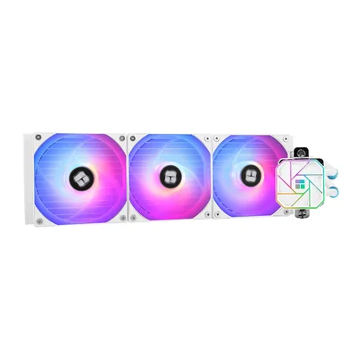 Enfriador Thermalright Aqua Elite 360 V3 Blanco Con 3 Ventiladores Pwm - Venta Internacional.