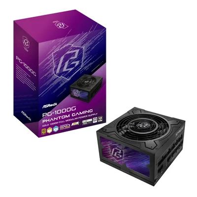 Fuente De Alimentación Asrock Pg-1000g 1000w Gold Modular - Venta Internacional.