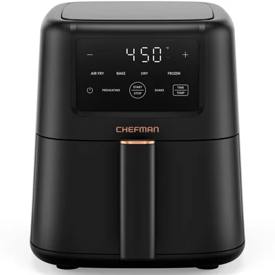 Freidora De Aire Chefman 3.5qt Negra 4 En 1 Digital - Venta Internacional.