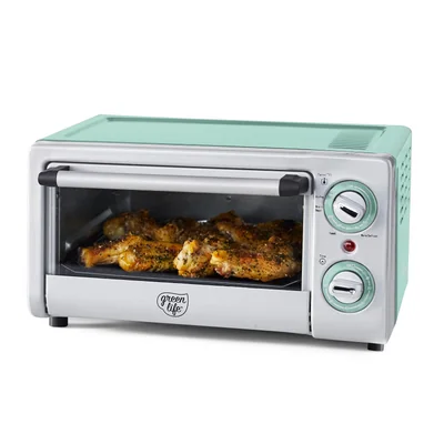 Horno Tostador Greenlife de Acero Inoxidable-Venta Internacional