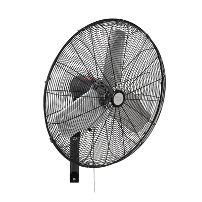 Narvik Ventilador De Pared Industrial, 24 Pulgadas, Aspas De Aluminio, Amplia Oscilación, 235 Watts