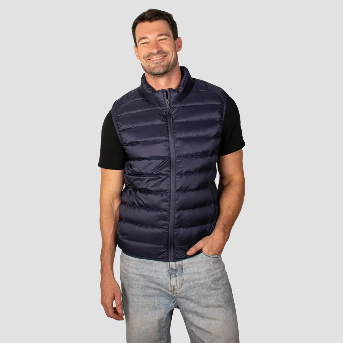 Chaleco Para Hombre Greenlander Packable Acolchado