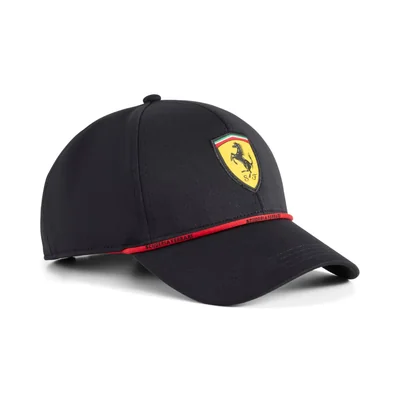 Gorra Puma Scuderia Ferrari F1 Logo Clásico Negra - Venta Internacional.