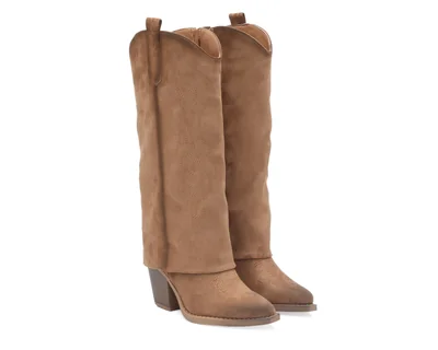 Botas Vaqueras Calzado Efe Camel para Mujer
