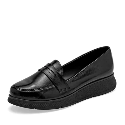 Mocasín Ivi Love Negro Para Mujer