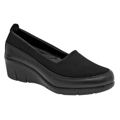 Zapato Confort Vitalia Negro Dama