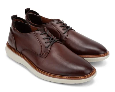 Zapatos Casuales Clarks de Piel Coñac para Hombre