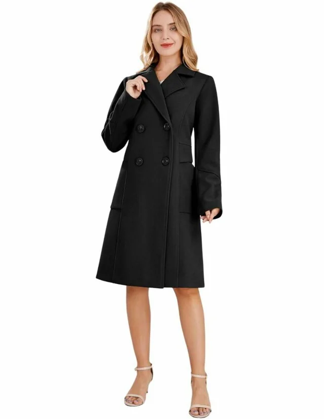 Gabardina Chouya para mujer G Negro
