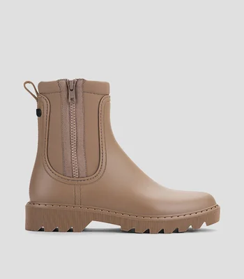 Botines casuales Chloe con tacón bajo cuadrado Mujer