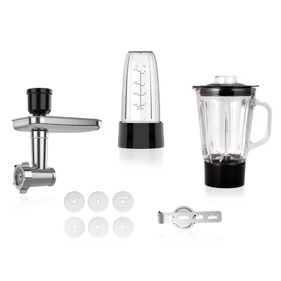Juego de accesorios de acero inoxidable para batidora de pedestal de 6 L
