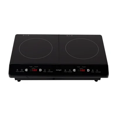 Parrilla de inducción portátil 2 quemadores 60 cm horizontal 1800 W 127 V - eurogar