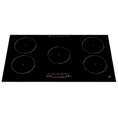 Parrilla de inducción 5 quemadores 90 cm con booster y control WiFi 7621 W 220 V