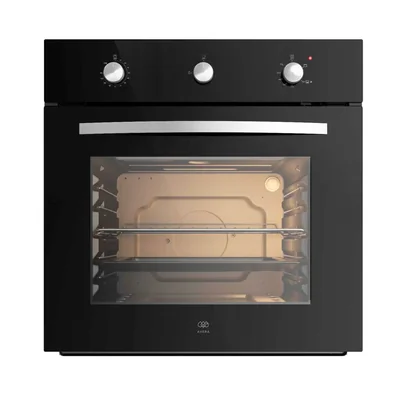 Horno empotrable DUO gas natural con grill eléctrico 58 L 127 V con doble zona de quemadores