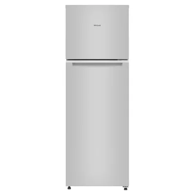 Refrigerador de 14 pies cúbicos Top Mount de 2 puertas Gris