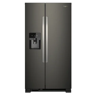 Refrigerador Inverter 25 pies cúbicos Side by Side Negro